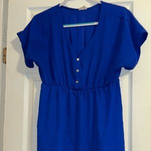 Blue Blouse‼️NWOT‼️